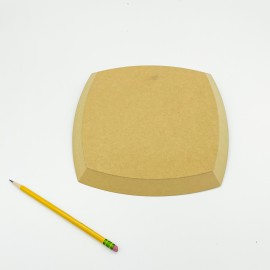 Spherical Square 9.5 inch Pottery Form by GR Pottery Forms Spherical Square 9.5 inch Pottery Form by GR Pottery Forms